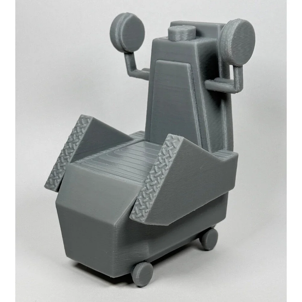 Star Trek TOS dagger of the mind torture chair paintable gray plastic